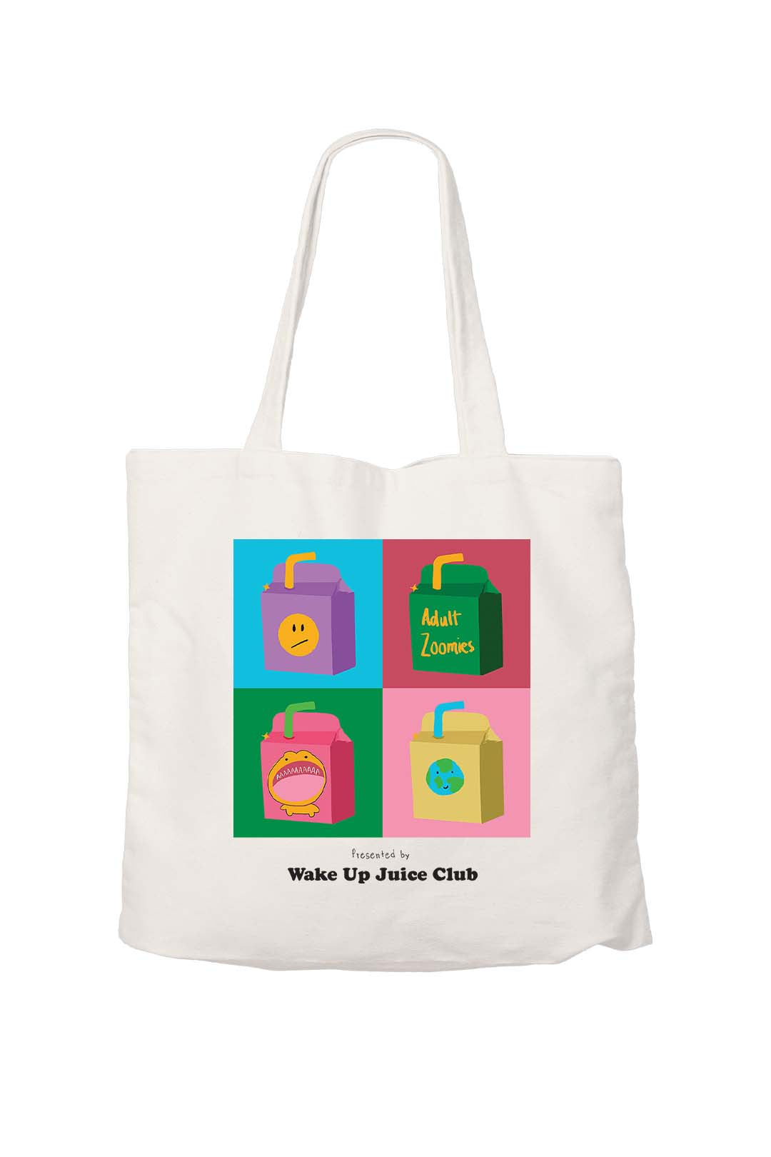 Wake Up Juice Tote Bag